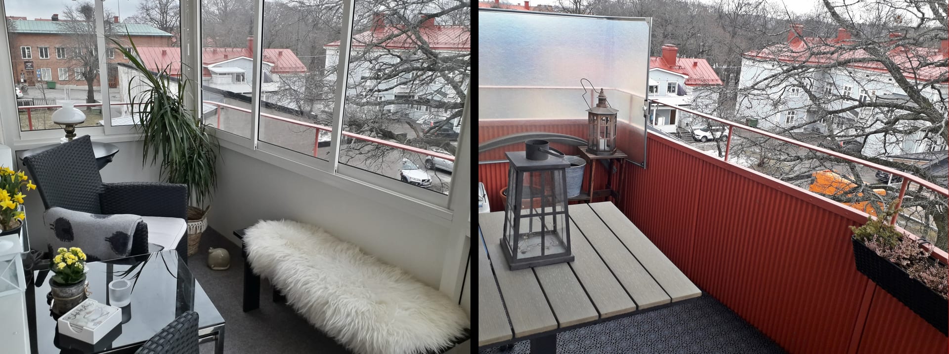 En balkong som fick nytt liv